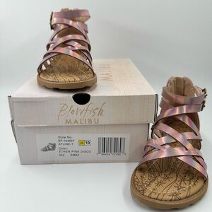 Blowfish Malibu Pink Strappy Sandals